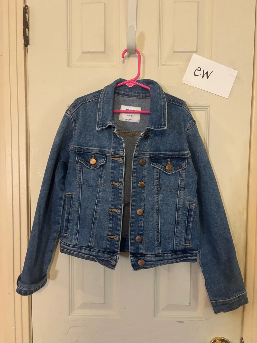 Old Navy Girls Blue Denim Jean Jacket